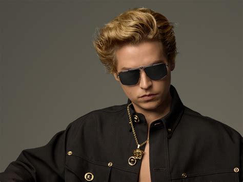 versace glasses cole sprouse|Cole Sprouse and Versace.